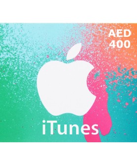 iTunes AED 400 Card AE Key 